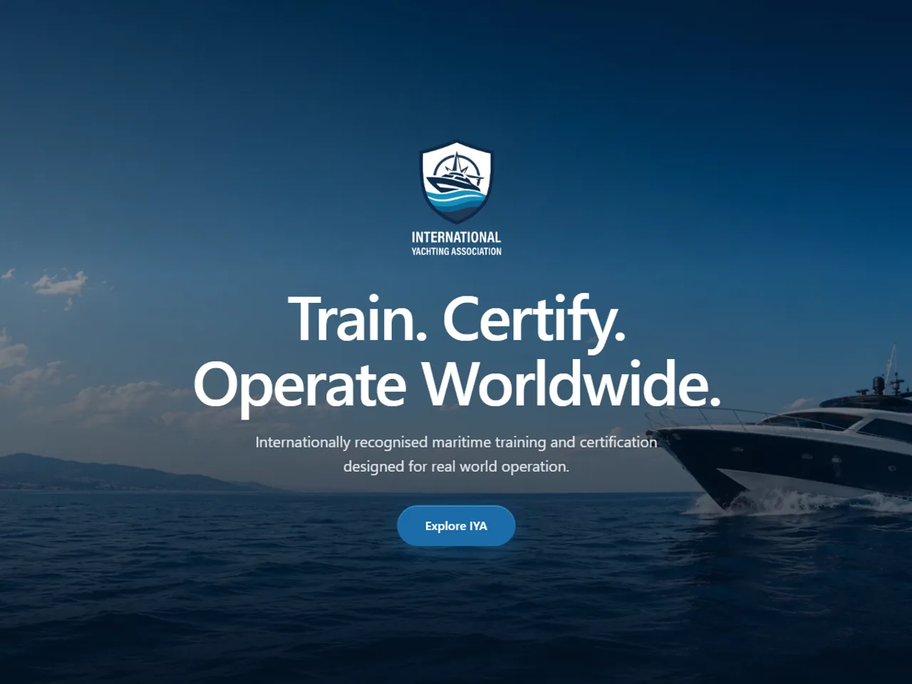 The International Yachting Association website